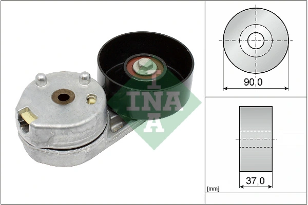 Belt Tensioner, V-ribbed belt